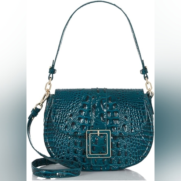 Brahmin Handbags - Brahmin Cynthia Juniper Melbourne Leather Bag